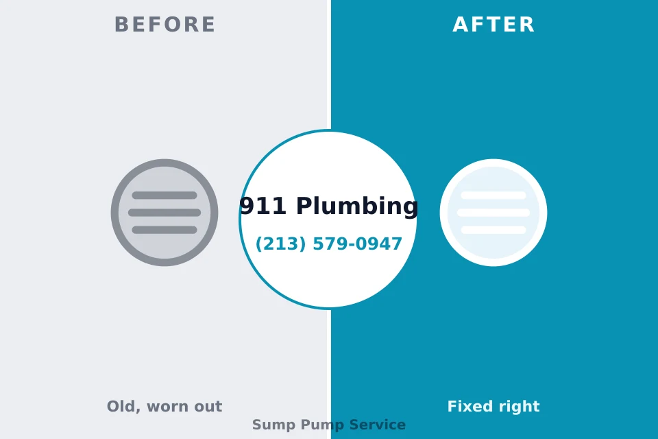 Before and after: plumbing company Eveleth, MN